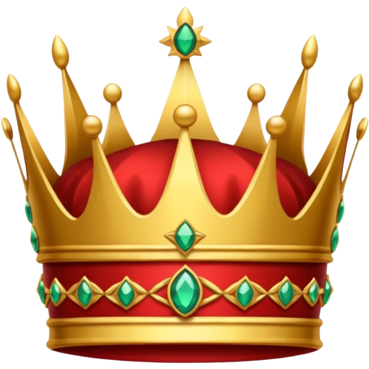 RED Crown King emoji