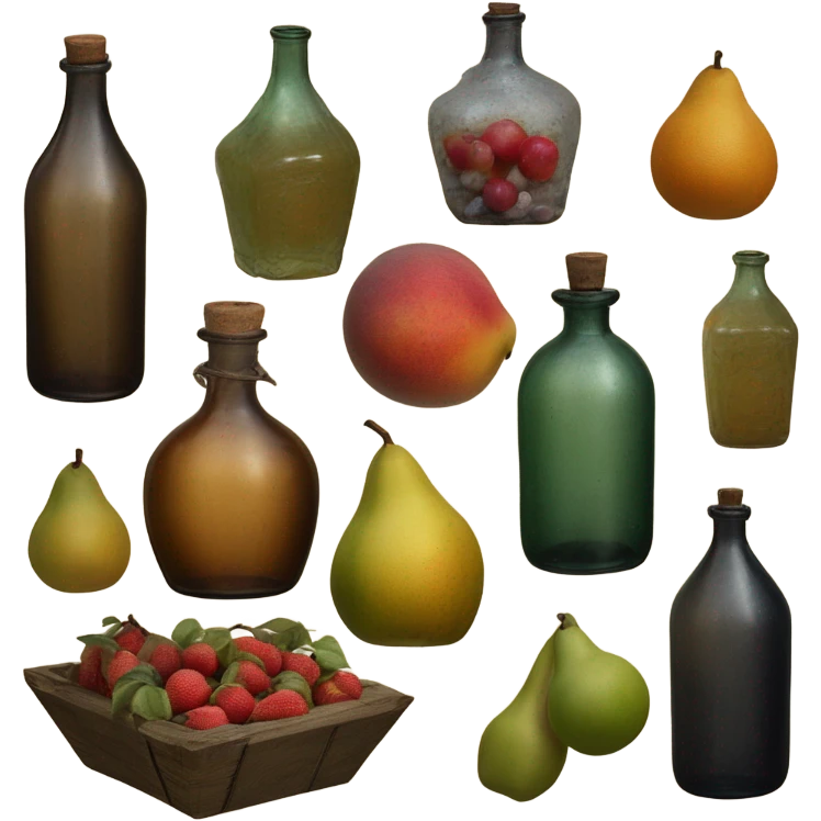 vintage still life emoji