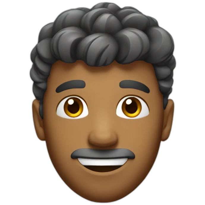 winking rapor head emoji