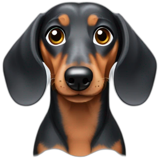 dapple dachshund emoji