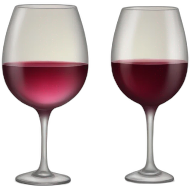 half drinked wine that is recorked emoji
