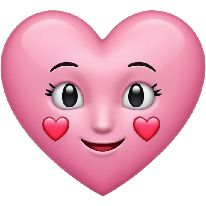 Herz Emoji rosa emoji