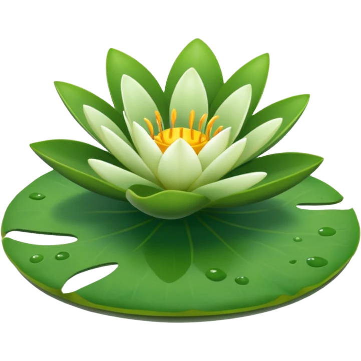 Lily pad only emoji