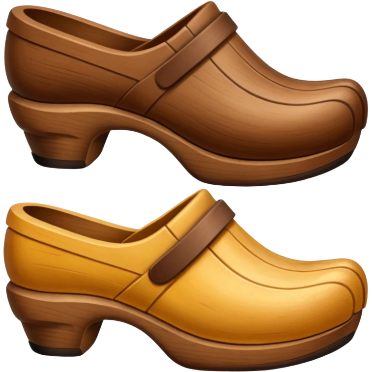 Wooden shoes emoji