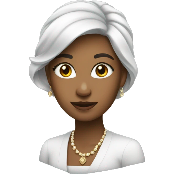 women elegant emoji