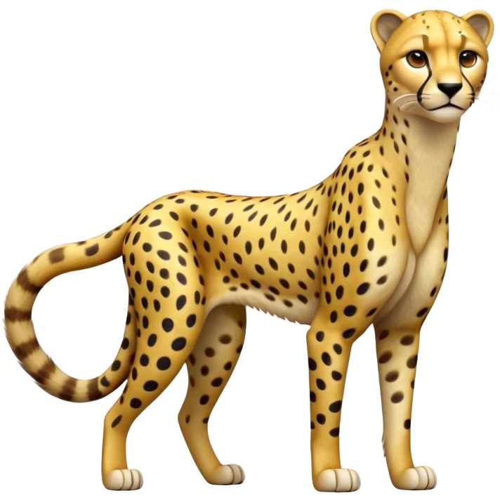 cinematic-cheetah-realistic-full-body-standing-emoji,-slim-and-athletic-frame-poised-for-action,-long-tail-curving-slightly,-head-tilted-dramatically,-sleek-golden-fur-with-black-spots,-piercing-amber-eyes,-simplified-yet-realistic-focused-features,-highly-detailed,-glowing-with-an-almost-sarcastic-glow emoji
