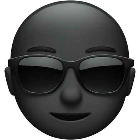 black sunglasses emoji