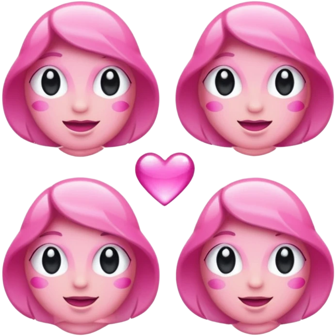 glitter pink gloss emoji