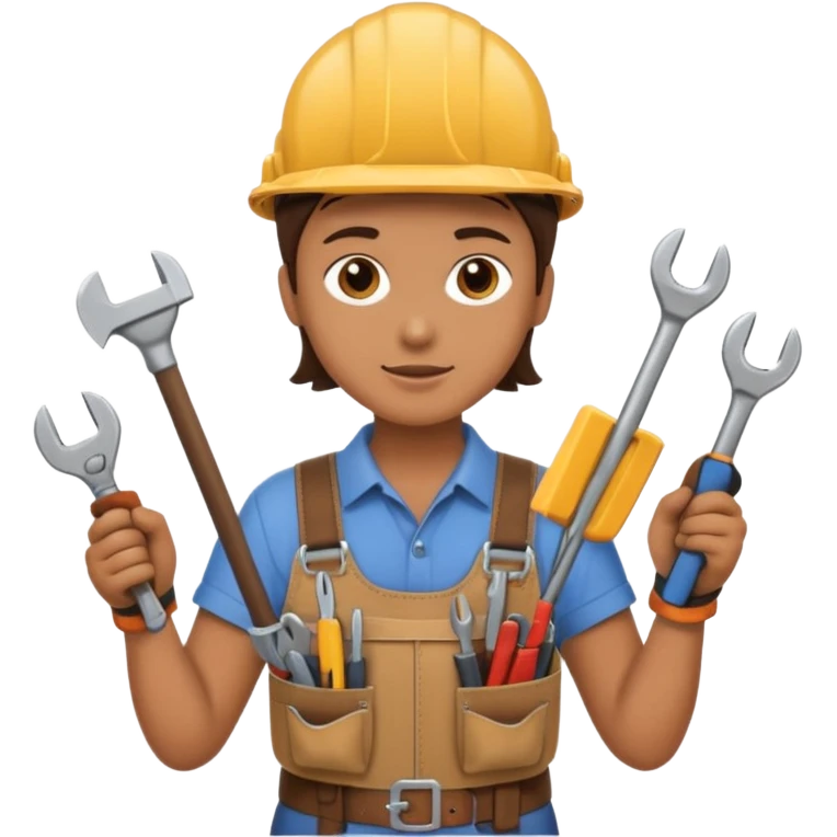 Repairs and Maintenance, tools belt emoji