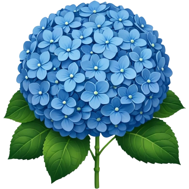 Bunch of hydrangeas emoji