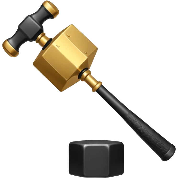 The hammer that hit the Kaaba emoji