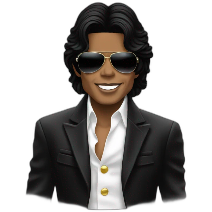 Michael jackson black emoji