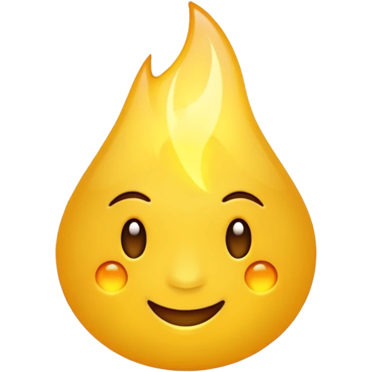 brilho amarelo emoji