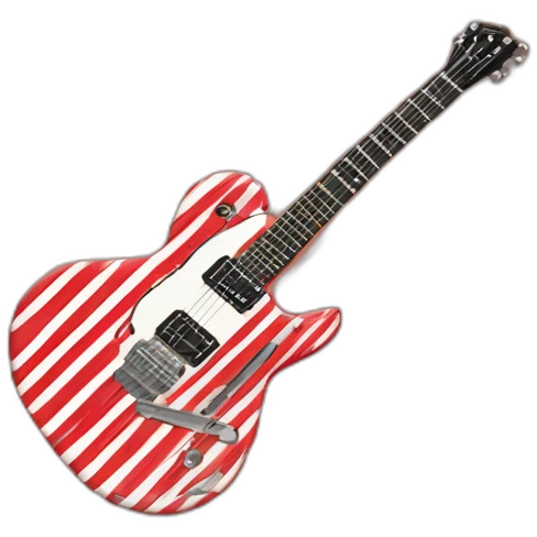 guitar van Halen stripes emoji