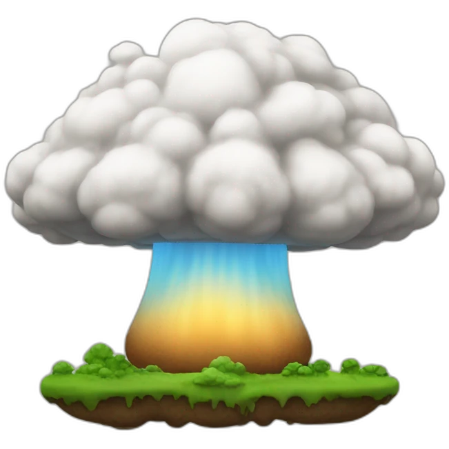 mushroom cloud emoji