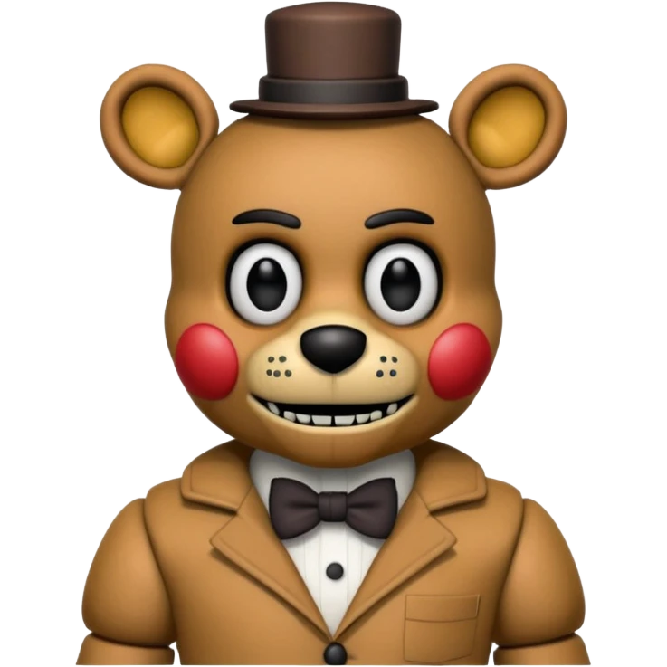 no, sino que es el personaje de FNAF emoji