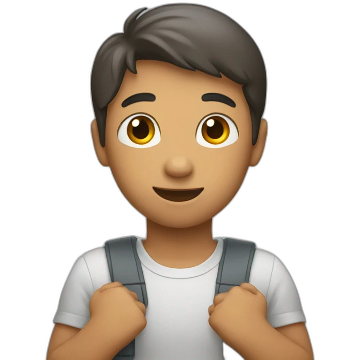 person holding both arms up emoji