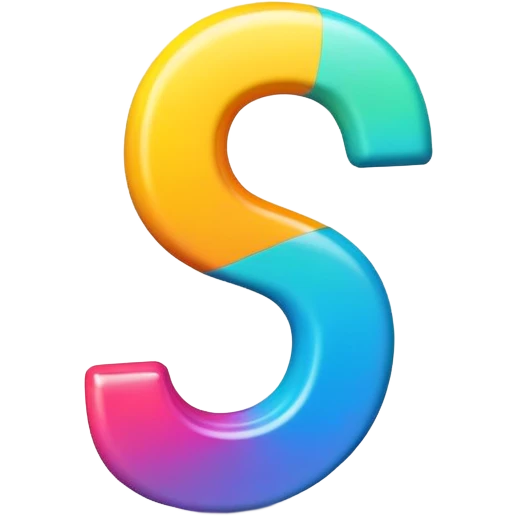 A colorful 3D emoji representing the number 3. Bold and playful design, smooth and glossy surface, slightly rounded edges. Bright and vibrant colors, resembling modern digital emojis emoji