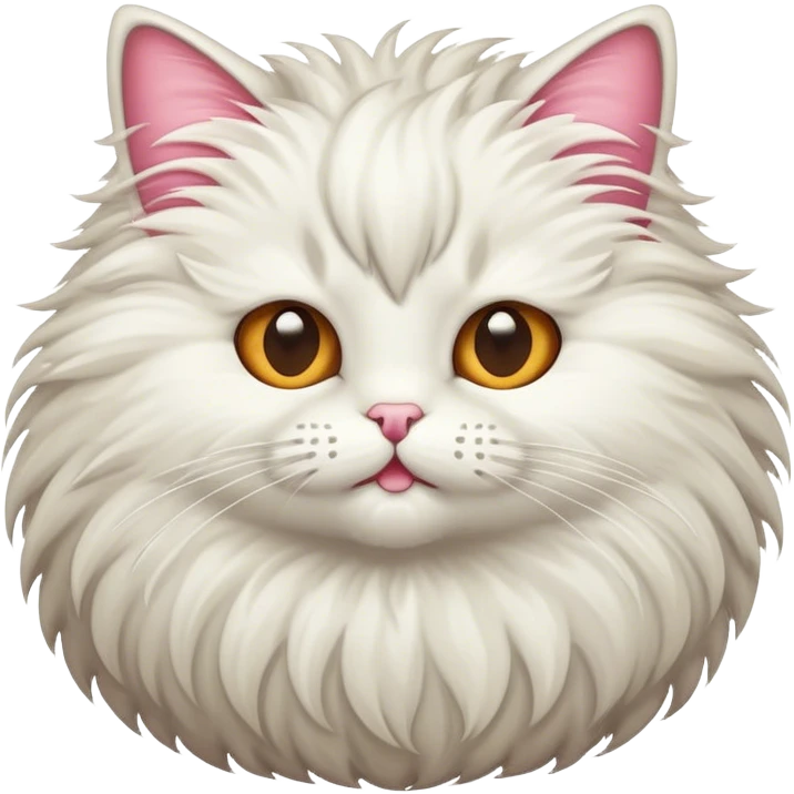 Hairball cat emoji