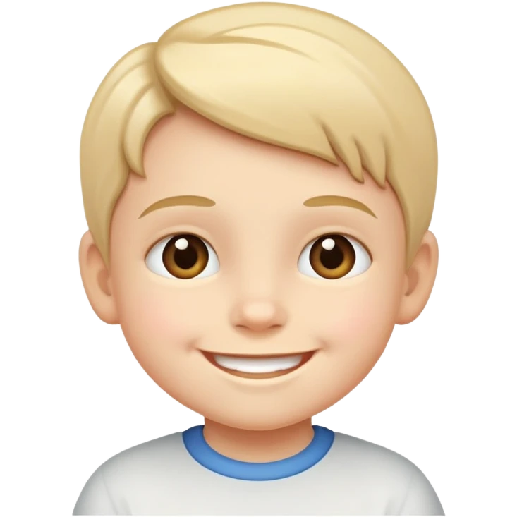 Saludando niño emoji