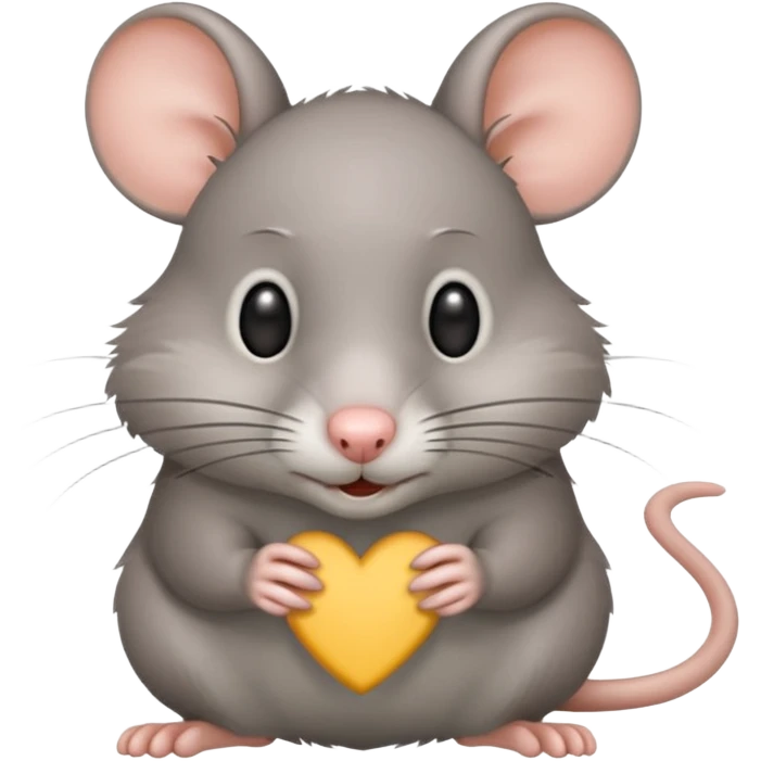 gray rat emoji