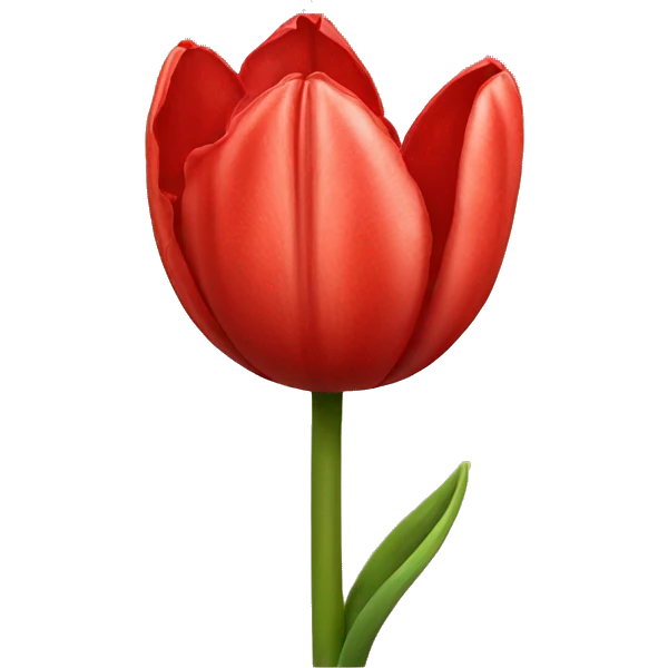 Red Tulps  emoji