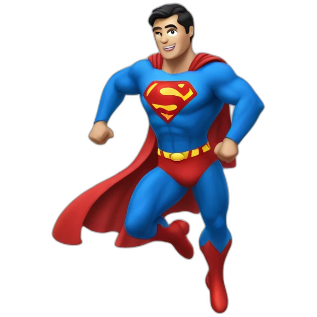 dancing superman emoji