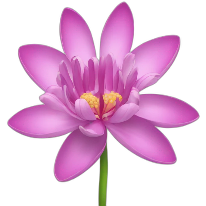 loto flower emoji