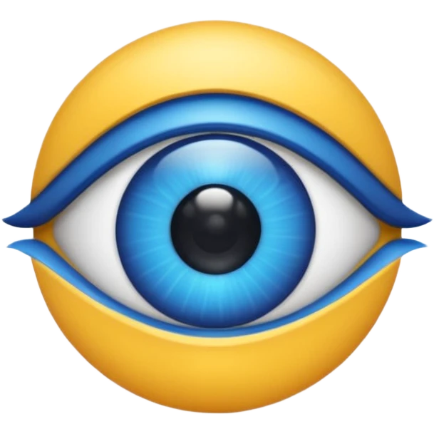 pingente com olho grego emoji