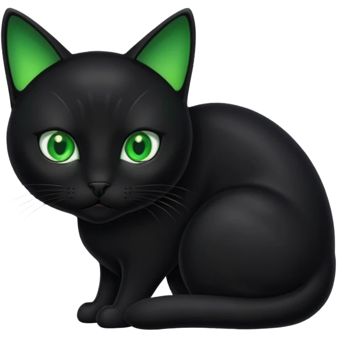 black cat emoji