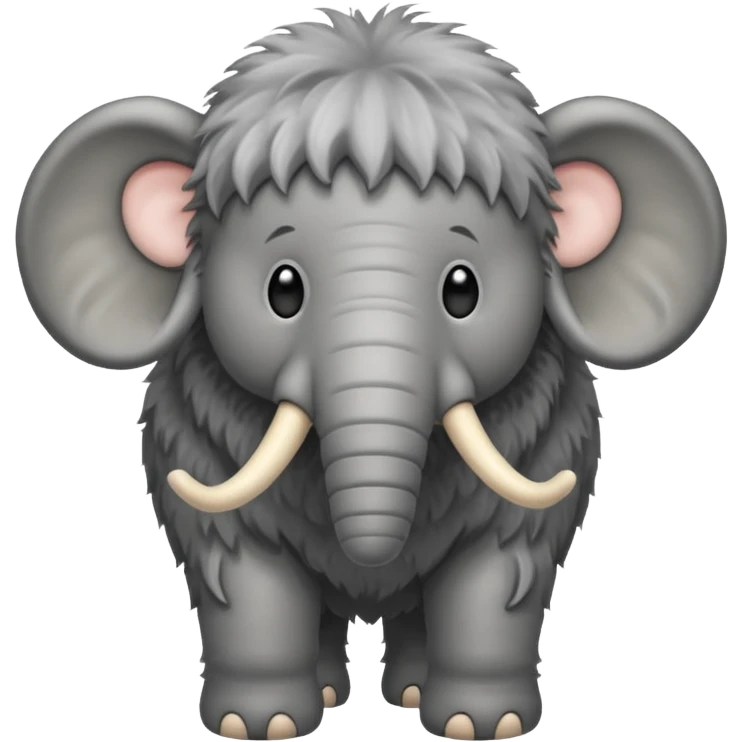 baby mammoth emoji
