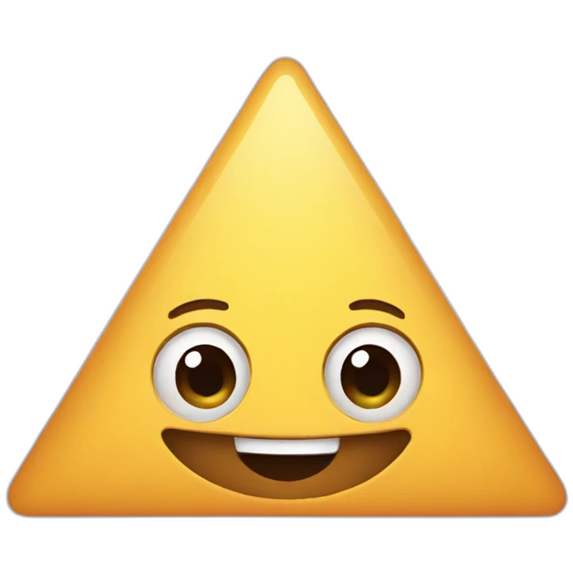 Happy/Triangle emoji