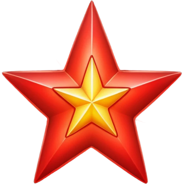 Make and star and make it red emoji