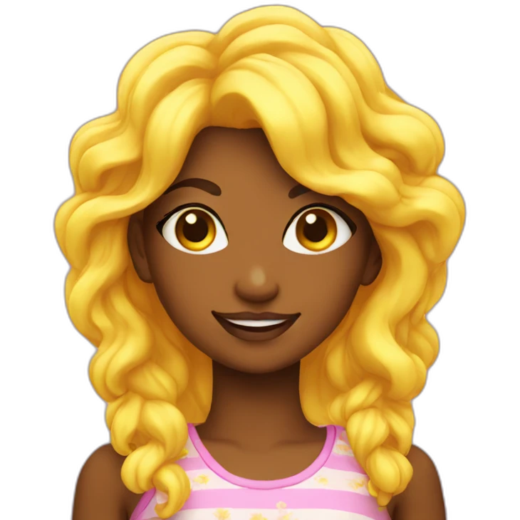 sunshine girl emoji