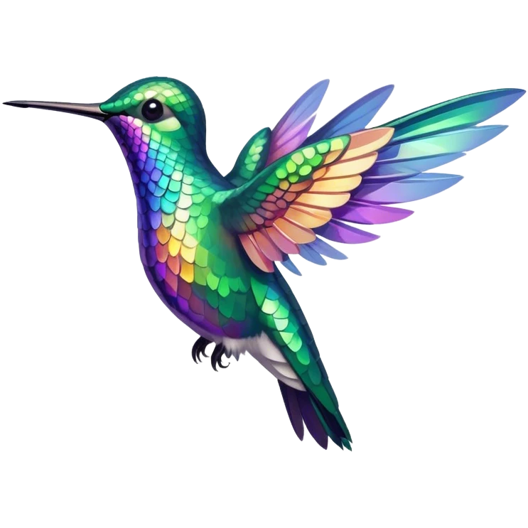 Colobris realistique emoji
