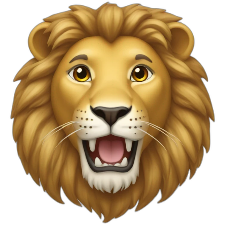 Le rien lion emoji