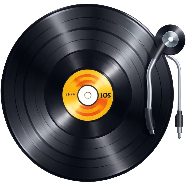 Vinyl record emoji