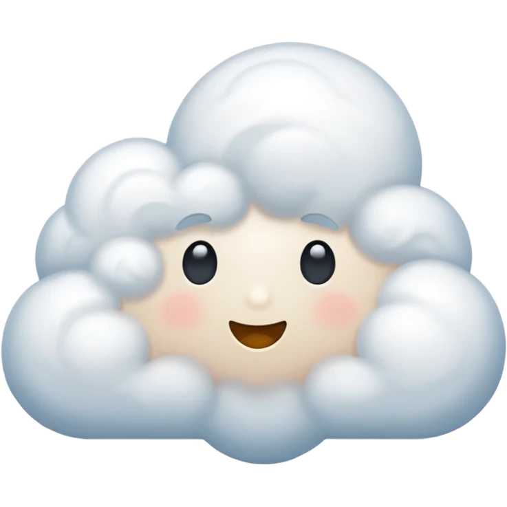 faceless cloud emoji