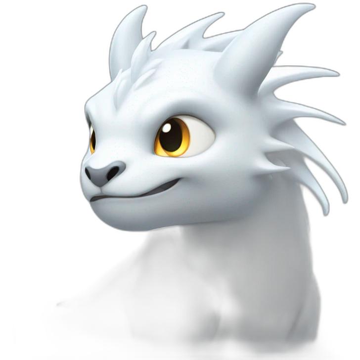Lightfury dragon emoji