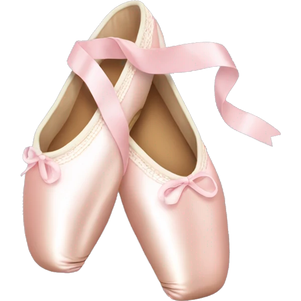 Pointe shoes emoji