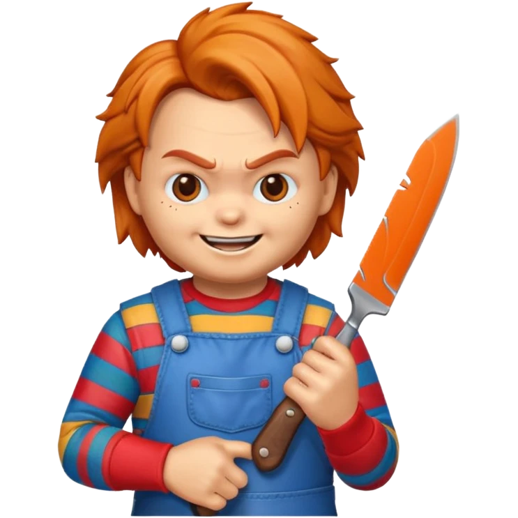 Un emojin de chuky emoji