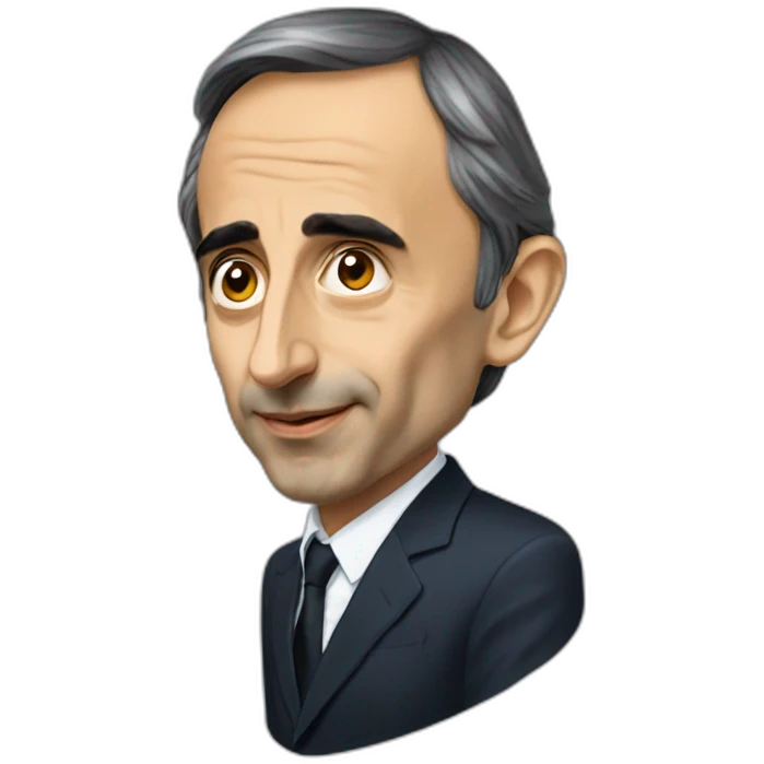 Éric zemmour portrait épaules emoji