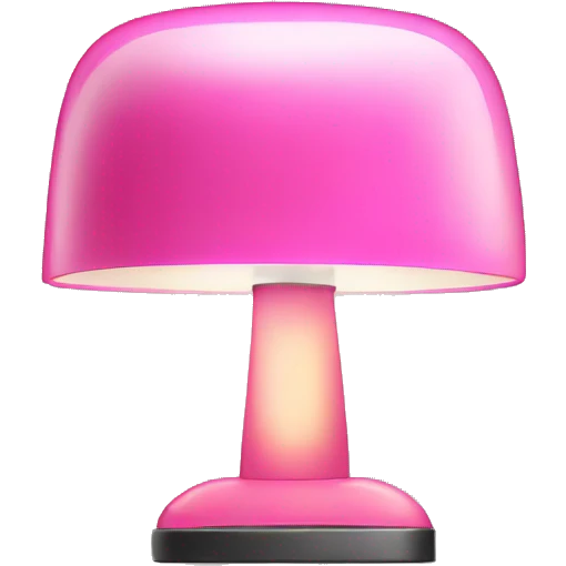 Pink manicure lamp  emoji