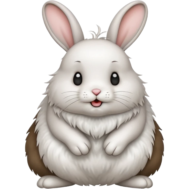 rabbit farting emoji