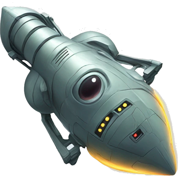 Alien spacecraft  emoji