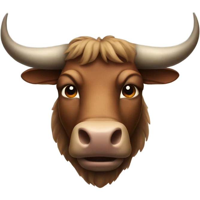 Bull with horns emoji