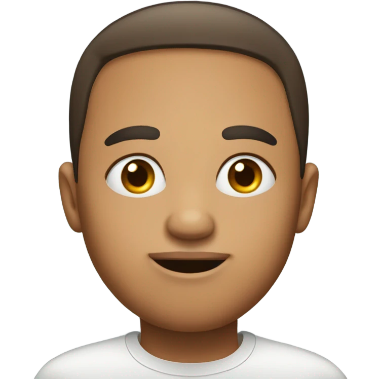 Side eye blushing emoji