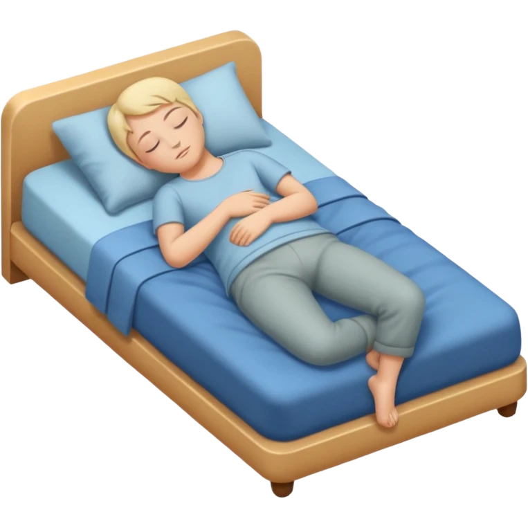 Sleeping full body emoji