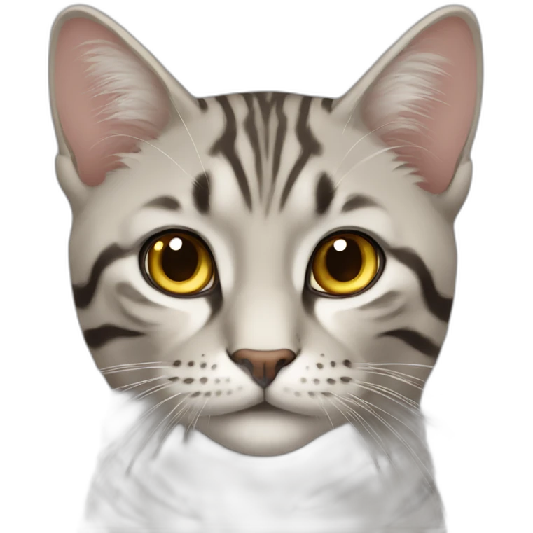 Кот в шоке emoji
