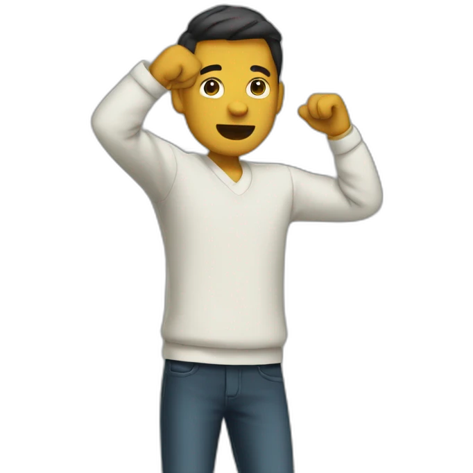 Homme-qui-dab emoji